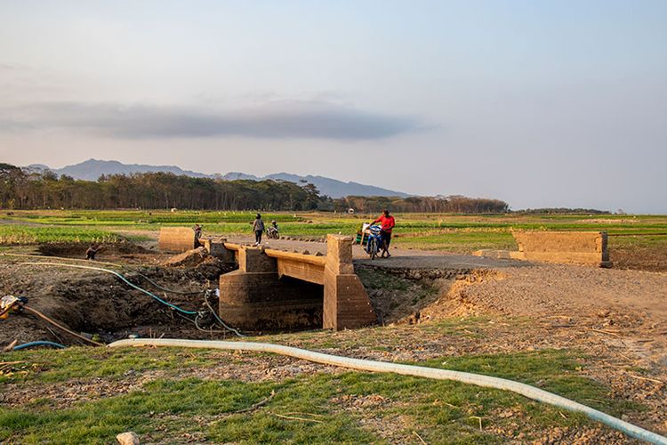 Surutnya Waduk Gajah Mungkur, Menguak Cerita Masa Lalu